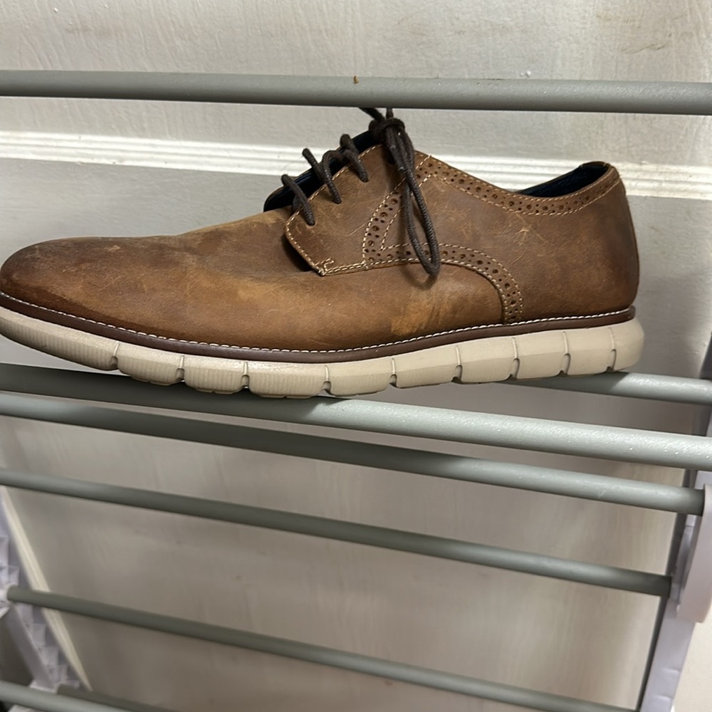 Johnston & Murphy Memory Foam. Plain Toe. Tan. Li… - image 3